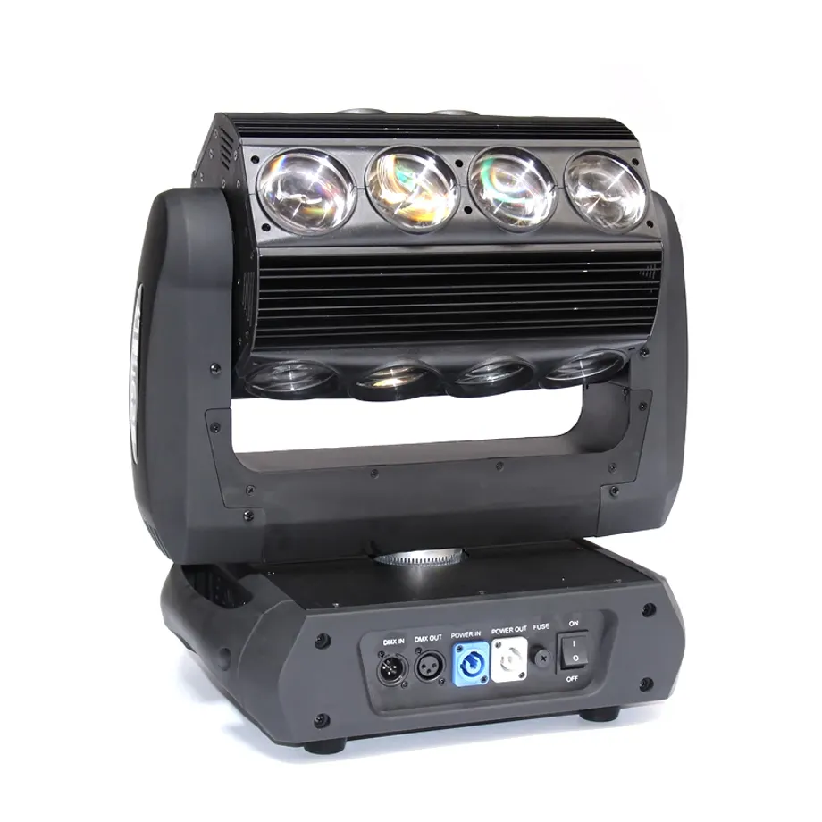 Großhandel 360 Rotation 16*25w RGWA 4 in1 DJ Disco Bühnen licht LED Spinne scharfer Strahl Moving Head Licht