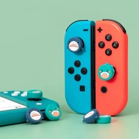 Sarung Silikon Lunak Lucu Desain Stik Jempol Stik Analog Tutup Joystick untuk Pengontrol Nintendo SwitchJoy-Con