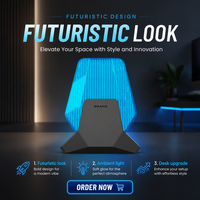 Luz de Advertencia Exterior LED, Lámpara Estroboscópica, Baliza Intermitente de Seguridad para Puerta Abatible, Puerta Corredera, Motor de Puerta