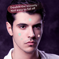 Invisible médical hydrocolloïde acné étoile visage bouton guérison Spot Microneedle bouton acné Patch