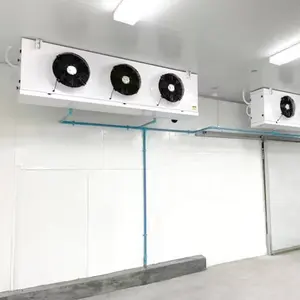 Refrigeration cold storage evaporator for cold room industrial unit cooler 3*400mm fans evaporator