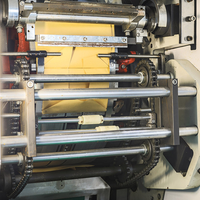 Petit sac de papier complètement automatique faisant la machine/sac de papier brun complètement automatique à grande vitesse faisant des machines utilisées dans les marchés superbes