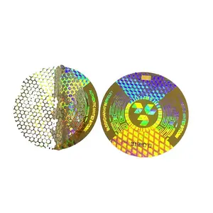 Pegatinas holográficas de alta calidad, garantía de fabricación