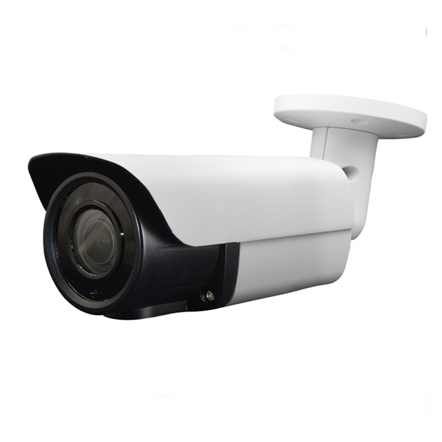 HIK Compatible IP67 Metal Bullet Camera 4X Varifocal Zoom 2.8-12mm POE+ 6MP IP Network Camera Night Vision Human Detection NDAA