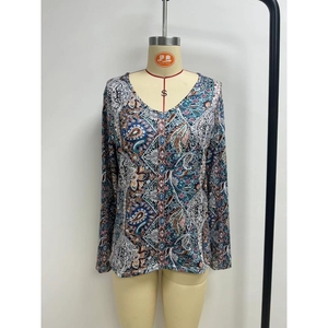 Camicetta da <span class=keywords><strong>Donna</strong></span> a Maniche Lunghe Casual e Comoda, Modello di Tendenza, Vendita Calda - Product Image 4