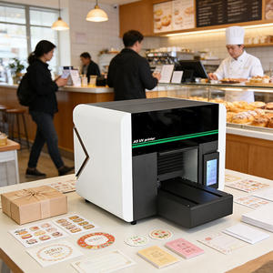 Petite imprimante jet d'encre UV A3 <span class=keywords><strong>pour</strong></span> cartes PVC plates, coques en plastique, emballages <span class=keywords><strong>de</strong></span> jouets, cartes <span class=keywords><strong>de</strong></span> visite, étuis <span class=keywords><strong>de</strong></span> téléphone, autocollants, badges, porte-clés - Product Image 3