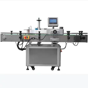 Good Quality Fully Automatic Round Bottle Labeling Machine / Sticker Self Adhesive