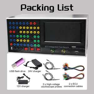 Plataforma de Prueba de ECU para Gasolina y Diésel con Soporte CAN/LIN/K Bus, Osciloscopio Integrado de Doble Canal y <span class=keywords><strong>Simulador</strong></span> de Señales de Sensor - Product Image 6