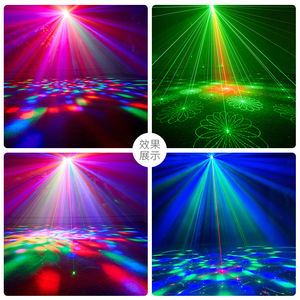 Luces de haz móvil con efecto láser LED de punto estroboscópico 4 en 1 de 40W para Club y Bar DJ Stage, los colores emitidos incluyen blanco, verde y rojo - Product Image 2