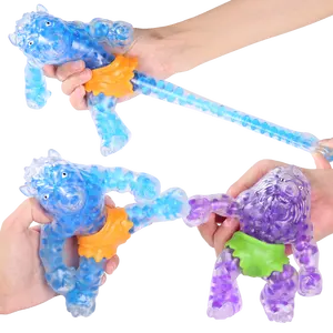 Wholesale New TPR Stretch Squeeze Sand Filled Monster Fidget Sensory Puffer Ball Novelty Toys