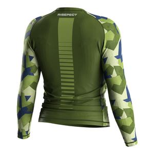 Camiseta de Compresión Jiujitsu en Oferta, Rashguard Sublimado de Manga Larga con Protección UV - Product Image 4