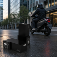 Shizun 72V 67Ah LiFePO4 Lithium Battery Pack for Electric Motorcycle 72V Lithium Battery 3000 Cycles A-Grade Cells Factory Price