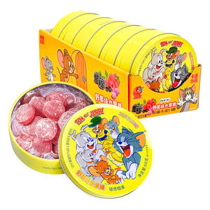 टिन कैंडी हार्ड कैंडी विटामिन सी लेपित जंगली बेरी और फलों के साथ बच्चों के थोक स्नैक्स शॉपिंग मॉल के लिए फ्लेवर्ड - Product Image 5