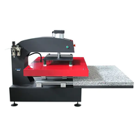 Grande presse à chaud pneumatique manuelle neuve 75x105cm pour transfert par sublimation sur t-shirts, assiettes, tapis de souris