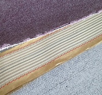 Ruban thermocollant haute performance pour tapis d'hôtels et de cinémas WB1406