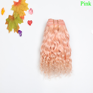 Extensions de <span class=keywords><strong>cheveux</strong></span> de chèvre de haute qualité pour perruques de poupées Blythe à grands yeux DIY, modèle jouet, Henan - Product Image 4