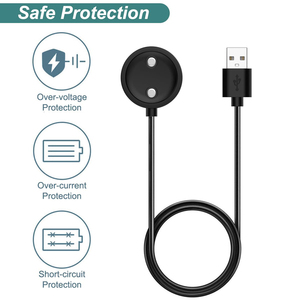 3.3FT 1M สีดำสายชาร์จ USB สำหรับนาฬิกาอัจฉริยะแบบแม่เหล็กสำหรับซูนโต <span class=keywords><strong>9</strong></span> พีค โปร เรซ เอสแนวตั้งสายชาร์จสมาร์ทวอทช์ - Product Image 4