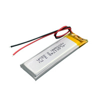 SUNKING 601748 600mAh Pouch Cell Laser Pointer Presentation Tool Charging Device MSDS Certified Full Protection Circuit NMC 500