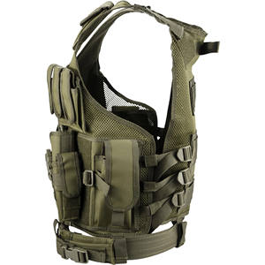 調整可能な戦術戦闘ベストホルスターポーチ付きスタイルギア屋外戦術ベストバッグ - Product Image 6