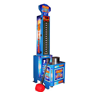 King of the Hammer, Macchina da Gioco Arcade a Moneta, Gioco di Riscatto con Martello per Test di Forza, per Intrattenimento Indoor e Sale Giochi - Product Image 1