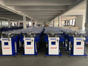 Reliable Taiwan Factory KING KNIT PLC <b>Controlled</b> Automatic Jacquard Regular Cotton Winter Glove Knitting Machine High Quality - Product Image 3