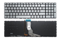 Teclado de Repuesto para Portátil HP Pavilion 15-BS 15-BW 15Z-BW 15T-BS 15T-BR000 15T-BS000 15Z-BW000, Diseño Español, Negro, US UK
