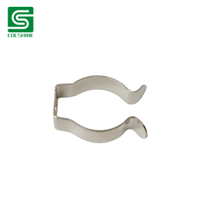 Soportes de abrazadera de tubo de acero inoxidable Soportes resistentes en forma de U para montaje de lámpara fluorescente LED T8 T10 T12 - Product Image 5