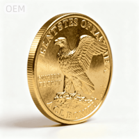 Monedas de Metal Personalizadas de Oro y Plata, Diseño de Moneda de Desafío de la Marina Nueva y Antigua para Regalo, Artesanías de Metal de Hierro en Oferta