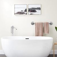 Barre de support de main courante de douche Main courante de salle de bain Main courante handicapée Barre d'appui de salle de bain polie en acier inoxydable
