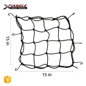 Red elástica para equipaje de motocicleta, 15 pulgadas x 15 pulgadas, color negro - Product Image 3