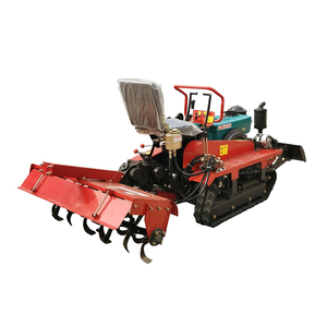 Mini-tracteur chenillé tout-terrain 25HP 35HP avec rotoculteur pour rizières, terres sèches, vergers, collines et agriculture montagneuse - Product Image 1
