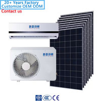 Fournisseur OEM ODM de Systèmes PV Hors Réseau Proposant des Climatiseurs Solaires Hybrides Split AC DC 48V R32 de 9000 12000 24000 BTU – Prix