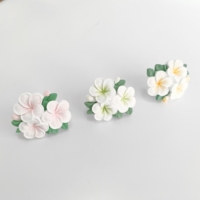 Diffuseur de voiture d'arôme en forme de fleur personnalisé en gros Diffuseur de gypse d'huile essentielle naturelle Diffuseur de plâtre d'arôme frais pour voiture