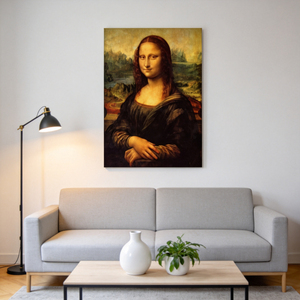Reproducción de Obra Maestra renacentista famosa hecha a mano pintura al óleo Mona Lisa de <span class=keywords><strong>Leonardo</strong></span> <span class=keywords><strong>Da</strong></span> <span class=keywords><strong>Vinci</strong></span> - Product Image 6