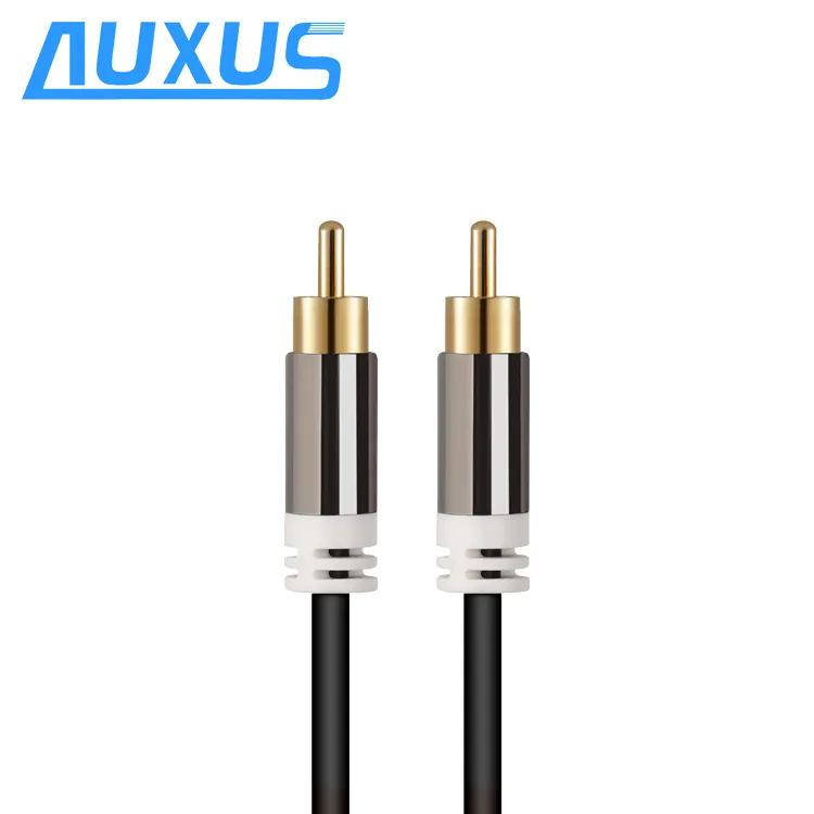 Stereo Digital Coaxial High-quality Composite Audio Video AV Cable, 1RCA Male/1RCA Male Cable