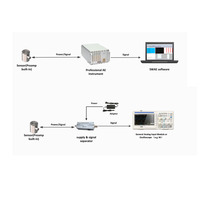 Transduser Piezoelektrik Ultrasonik 50KHz-800KHz Preamplifier Terintegrasi Akurasi Tinggi Perlindungan IP62 Casing SUS-304 WI800
