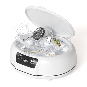 Limpiador Ultrasónico de 700 ml, 48 kHz, Limpiador Digital de Joyas para Gafas, Relojes, Dentaduras Postizas - Tanque de Acero Inoxidable, Portátil, para Limpieza en el Hogar - Product Image 1