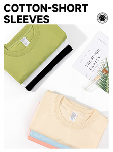 Fabricant de vêtements MT2576, 22 couleurs, 3XL, 280 grammes, 100% coton, t-shirts à épaules tombantes, t-shirt lourd - Product Image 3