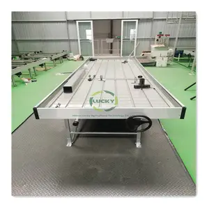 Customized Commercial Greenhouse Seedbed Hydroponic Vertical Grow Trays Flood Tables Micro Greens