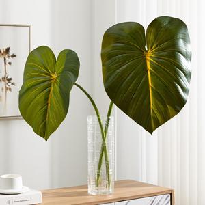 Feuilles artificielles de Monstera Meng Jie 30cm-100cm en PVC, verdure décorative pour la maison et les décorations de mariage - Product Image 2