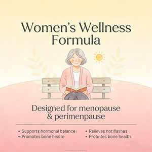Cápsulas de Apoyo para la Menopausia en Mujeres Sin OMG con Ashwagandha, Raíz de Cohosh Negro, Isoflavonas de Soya y Vitamina <span class=keywords><strong>B</strong></span> para el Equilibrio Hormonal - Adultos - Product Image 4