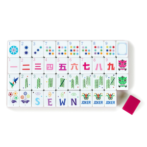 Custom Cute Modern Acrylic Mahjong Set 4 Player <b>Foldable</b> Eco Friendly <b>Table</b> Game - Product Image 2
