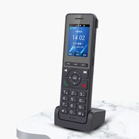 Teléfono GSM Inalámbrico 4G con Doble SIM y WiFi Inteligente, con Pantalla de 2.4 Pulgadas y 3 Líneas SIP para Hoteles, VoIP de Pared