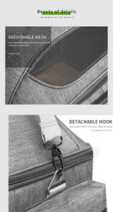 กระเป๋าใส่สัตว์เลี้ยงและกระเป๋าเดินทางอื่นๆ,กระเป๋าเป้แมวกระเป๋าสำหรับเดินทางวันหยุดสุดสัปดาห์ - Product Image 5