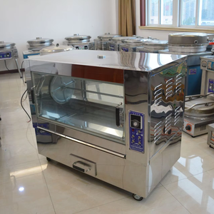 CHUANGYU Four à rôtir <span class=keywords><strong>électrique</strong></span> à gaz commercial pour poulet <span class=keywords><strong>Rôtissoire</strong></span> à volaille <span class=keywords><strong>horizontale</strong></span> à rotation automatique Gaz de grande capacité - Product Image 4