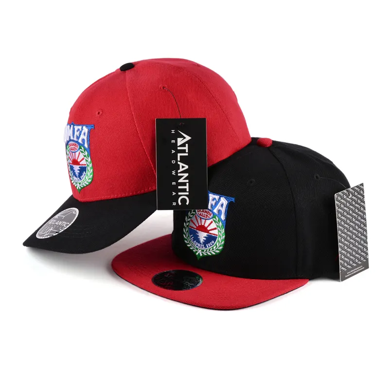 Hip Hop Casquette 3D Embroidered Mens Stylish Brim Cap Logo Custom Gorras Snapback Hat