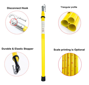 고전압 핫 스틱 텔레스코픽 <span class=keywords><strong>FRP</strong></span> 삼각형 핫 스틱 절연 운영 스틱 - Product Image 6