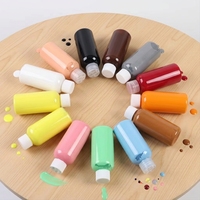 Peinture acrylique fluide non toxique 1000 ml, couleurs personnalisées, pour Palz Bear, pour peinture DIY, art pour enfants, bricolage