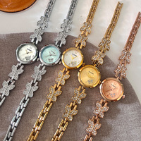 Reloj de Pulsera de Cuarzo para Mujer Butterfly, Diseño de Moda de Lujo, Resistente al Agua 30M, para Oficina y Uso Diario