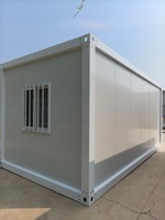 Maison Modulaire Préfabriquée à Assemblage Rapide, Bureau Portable, Logement pour Personnel, Cabine de Chantier de Construction